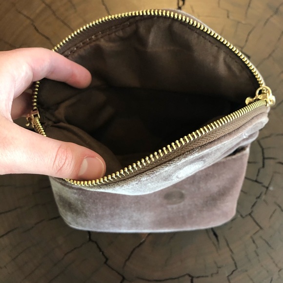 Velvet and Gold Clutch - Picture 4 of 4